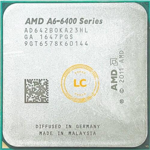 AMD A6-Series A6-6420B A6 6400 series 4.0Ghz 65W Dual-Core CPU Processor AD642BOKA23HL Socket FM2