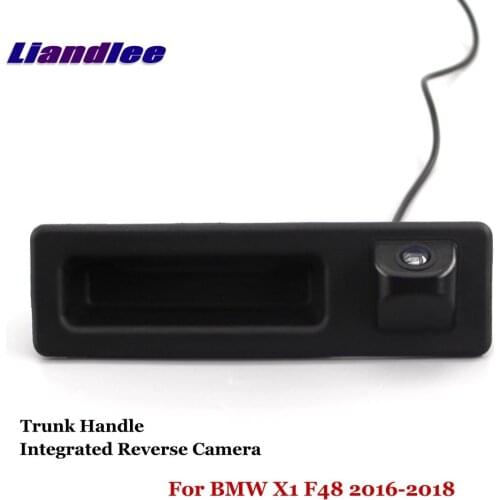 Car Rear View Camera For BMW X1 F48 2016-2020 2019 Not Fit E84 Car Backup Reverse Trunk Handle Camera Full HD CCD Accessories