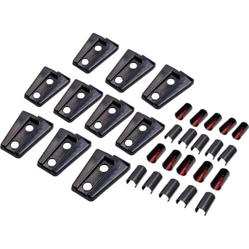 Hood Door Hinge Cover for Jeep Wrangler JK JKU Unlimited 2007-2017
