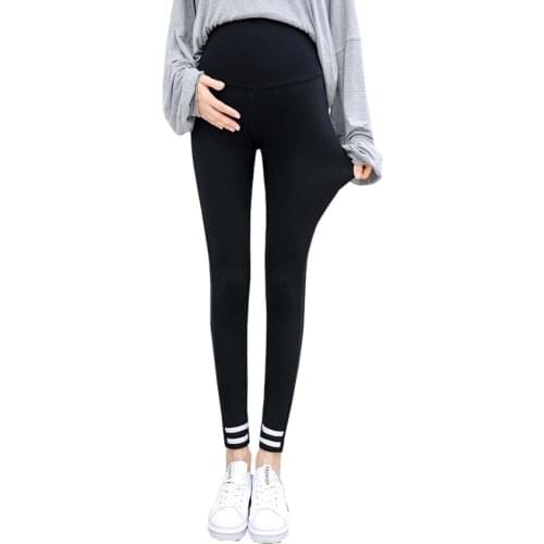 Maternity pants 2020 new spring and autumn pregnant women leggings stomach lift pants pregnant women high waist pants