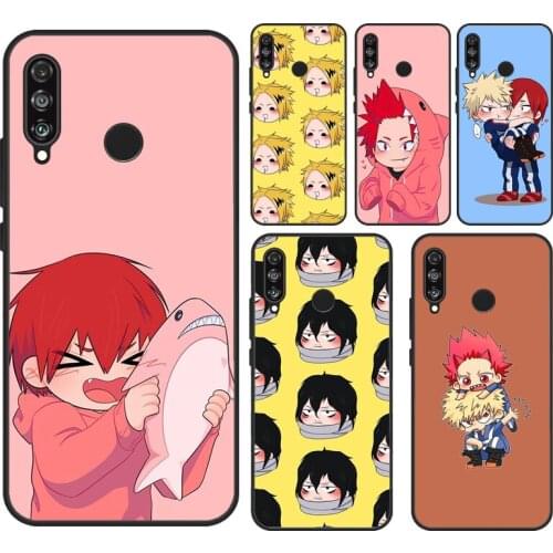 Kirishima Bakugo Todoroki BNHA Phone Case For Huawei P40 Lite P30 P20 Pro P Smart 2021 2019 Mate 10 20 Lite Back Cover