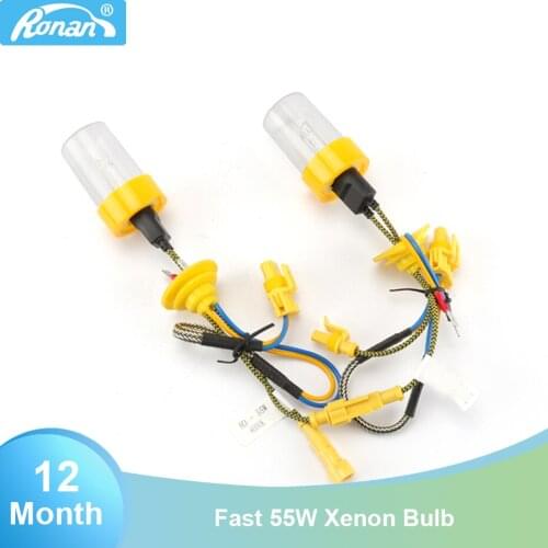 Fast 55w Xenon bulbs car headlight Lamp H1 H11 H7 4300K 6000K HID for universal Car Styling