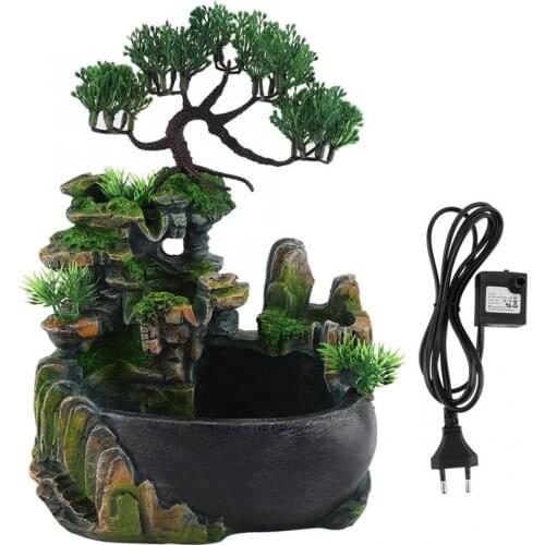 Fountain Zen Meditation Waterfall Home Decoration