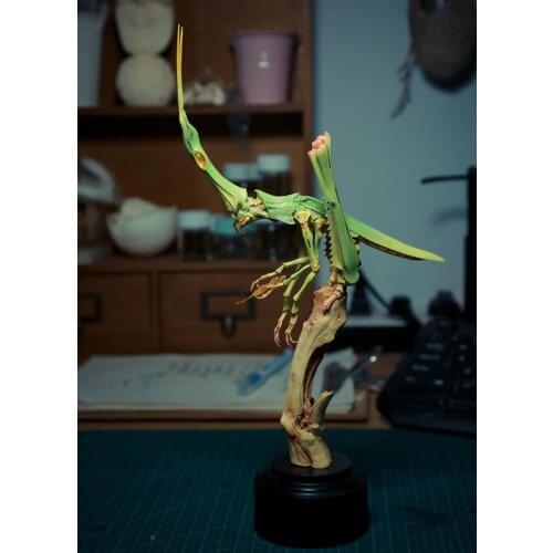 GK Handmade White Model Resin Sazen Lao Bian'er Swordhorn Locust Unpainted Kits Statue Spot