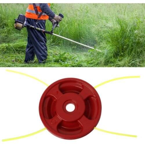 Aluminum Alloy Grass Trimmer Head with 4 Cables Brush Cutter Accessory Universal wholesales
