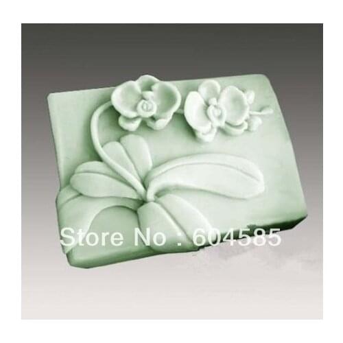 Grace flower Craft Art Silicone Soap mold Craft Molds DIY Handmade soap molds
