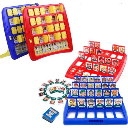 Who Is It Classic Kids Board game Baby Desktop Funny Guessing Game Memory Training Family Educational fun toys