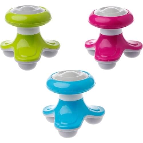 New Mini Electric Handled Wave Vibrating Massager USB Battery Full Body Massage