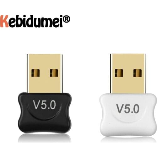 Mini USB Adapter USB Dongle Wireless USB Bluetooth Transmitter BT 5.0 Music Receiver Bluetooth Adapter For Computer PC