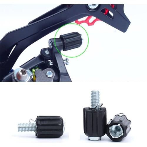 MTB Road Bike disc brake fine tuning bolt Adjust Transmission Dip Derailleur Lever Gear Shifter Screw 2 PCS/lot