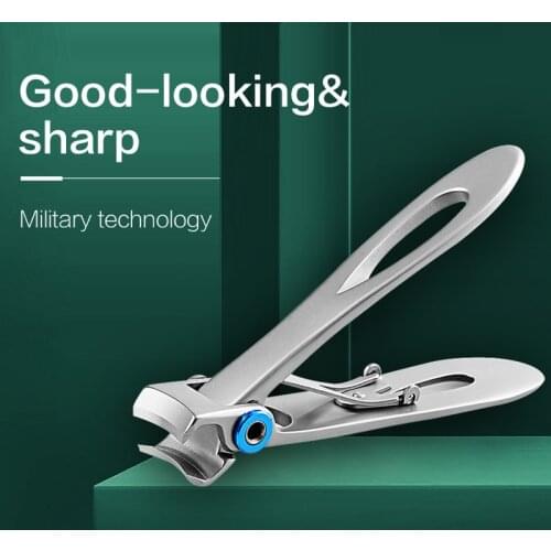 Professional Nail Clippers Set Stainless Steel Nail Cutter Toenail Fingernail Manicure Trimmer Toenail Clippers for Thick Nail