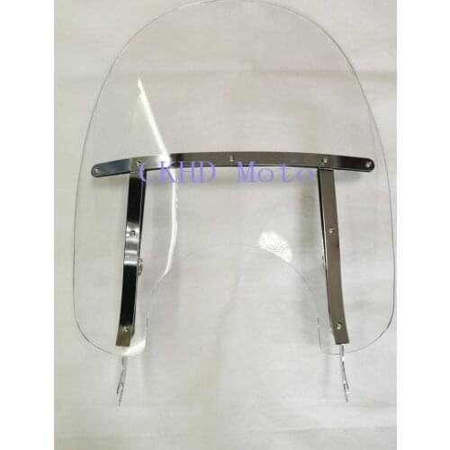 New Motorcycle moto for Harley-Davidson Fat boy Windshield Windscreen 2000-2017 2017 FLS FLST FLSTC FLSTF FLSTFB FLSTN