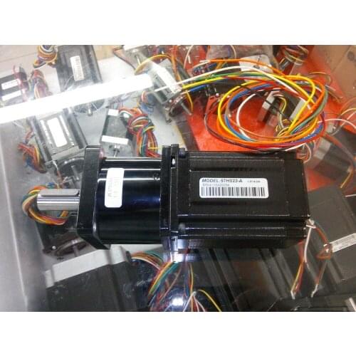 New planetary speed reducer 1:10 Ratio install a Leadshine stepper motor NEMA 23 out 2.2NM 57HS22 make up gearbox output 22NM