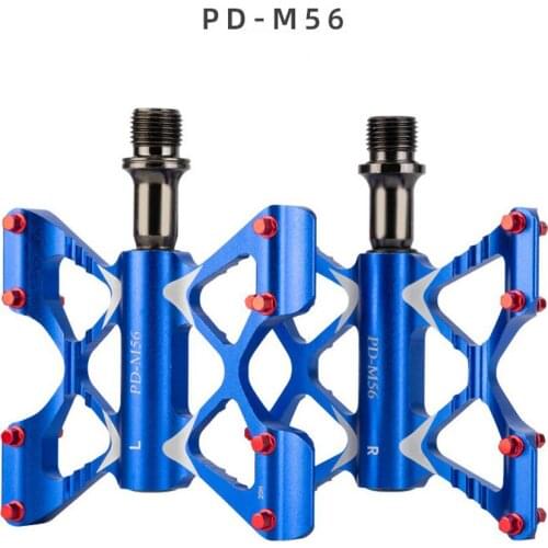 Bicycle pedal mountain bike Palin aluminum alloy pedal road bike bearing pedal-Ultralight Cycling Pedals Bike Accessories