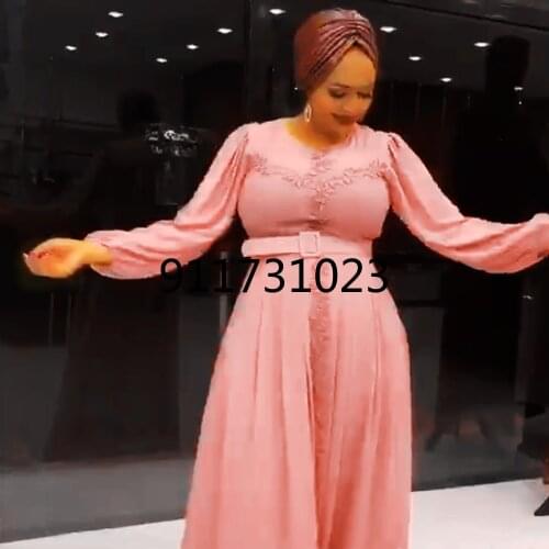 African Dresses for Women Summer Sexy 2021 New Arrival African Women Long Sleeve Plus Size Long Dress Maxi Dress