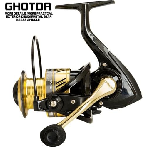 Spinning Fishing Reel 2000-7000 12+1BB 8KG Max Drag Carp Saltwater Reel Bass Pike Wheel