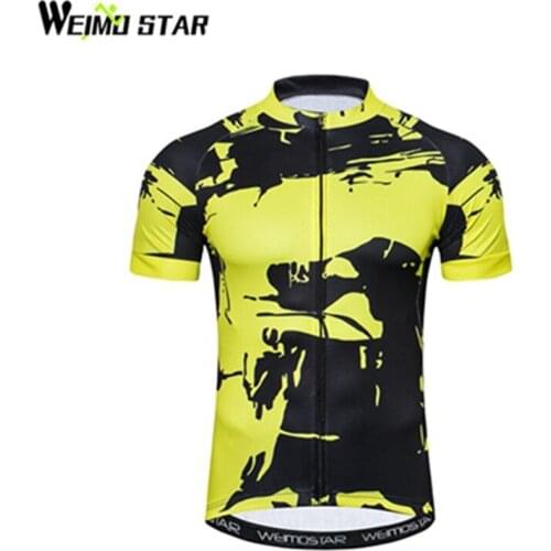 Weimostar Short Sleeve Bicycle Bike Cycling Clothing Cycling Jersey Bike Racing Shirt Ciclismo MTB Bicycle Maillot Ciclismo