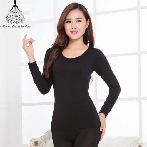 Womens Thermal Underwear Female Long Johns Winter Thermal Set Warm Clothes For Ladies Breathable Long Johns Seamless Body Suit
