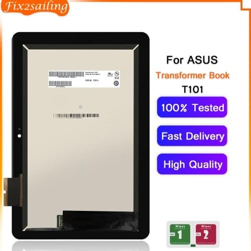 LCD For Asus Transformer Book T101 HA T101H T101HA LCD Display Touch Screen Digitizer Assembly for Asus T101HA 100% Tested