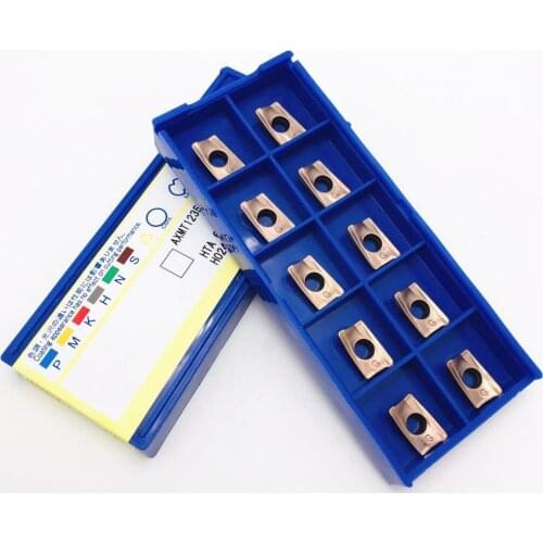 10PCS AXMT123508PEER-G ACP200 high quality metal turning tool machine tool accessories AXMT 123508 CNC lathe tool milling cutter