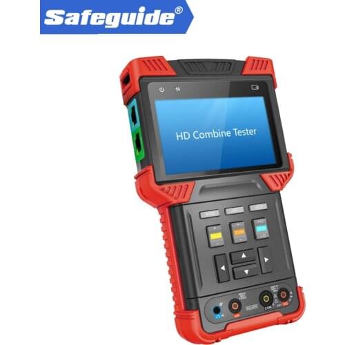 4inch CCTV Tester with Support H.265/H.264 IP Camera; TVI, AHD, CVI 3.0 Camera; ONVIF Test: IP Configuration, IPC Test