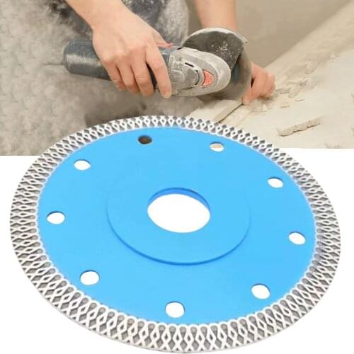Diamond Saw Blade High Speed For Cutting Porcelain Tiles Aggressive Disc Dry Wet Granite Super Thin Circular Hot-pressing Mesh