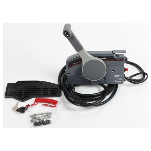 Outboard Engine Remote Control Box Assy 703-48230-14 703-48203-15 703-48203-17 for Yamaha Boat Motor,7 Pins Push to open