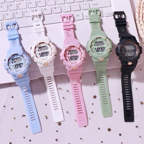 Bracelet Watches for Women Digital Wrist Watch Ladies Electronic Watch for Girls Sport Watches lover Led Watch montre femme