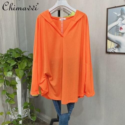 Chimavvi Women's Hooded T-shirts