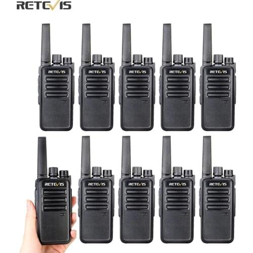 Retevis RT668 Cheap Walkie Talkie 10 pcs PMR Radio 2 Way Radio Walkie-Talkies Hotel Restaurant Walk Talk communication equipment