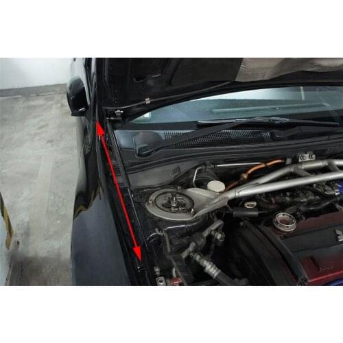 For Volkswagen Golf MK5 2003-2008 2x Front Hood Bonnet Modify Gas Struts Lift Support Shock damper