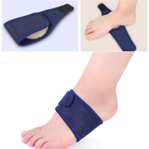 Foot Arch Support Pads Foot Protection Elastic Sole Pain Relief Heels Cushion Bandage Insole Sports Accessories