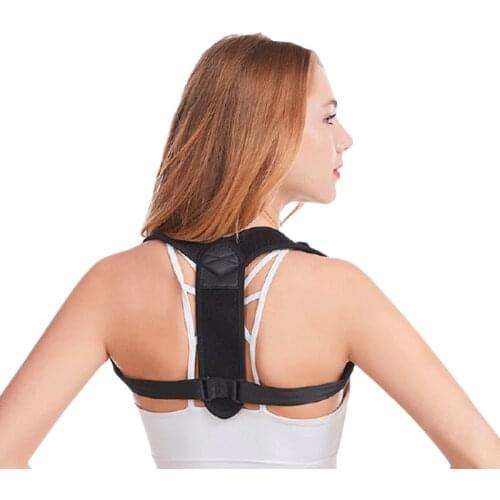 Posture Corrector For Men And Women -Adjustable Upper Back Brace For Clavicle Support and Providing Pain Relief From Neck, Back