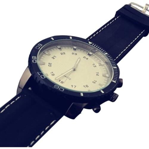 Fashion Sport Analog Unisex Couple Watch Men Watch Women Quartz Wrist Clock Watch Faux Leather Band Fashion watch for lovers