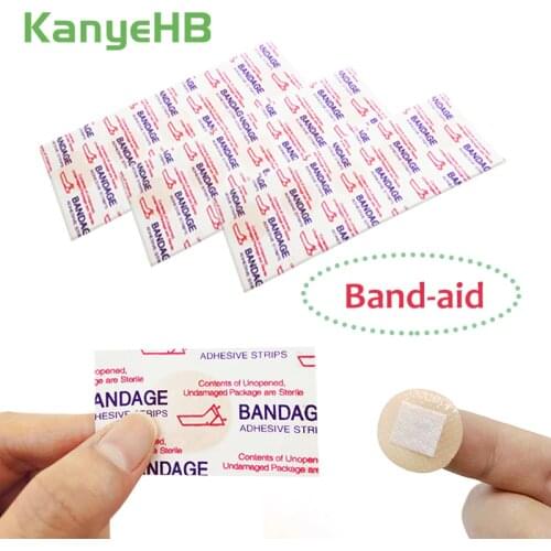 40pcs Ultra-Thin Emergency First Aid Bandage Breathable Band-Aid Waterproof Bandage Band-Aid Adhesive Wound Medical Plaster A187
