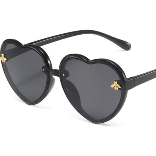 New Heart Shaped Polarized Kids Sunglasses Boys Girls Baby Infant Fashion Sun Glasses Eyewear Child Shades UV400 Oculos De Sol