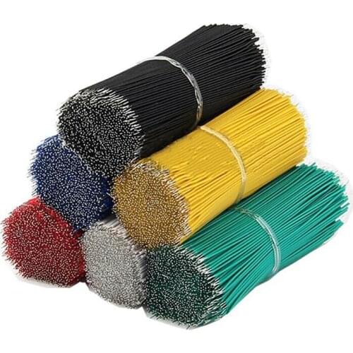 UL1007 Jumper Wire 22AWG Dual Head Tinned Copper Hookup Cable PCB Breadboard