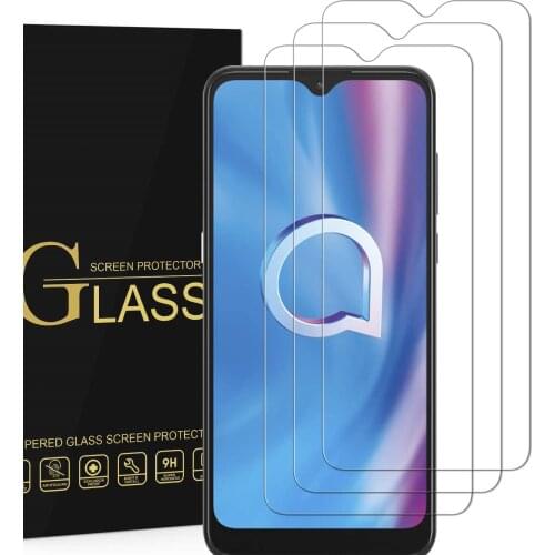 Tempered Glass For Alcatel 3X 2020 Glass 9H 2.5D Protective Film Explosion-proof Clear LCD Screen Protector Phone cover