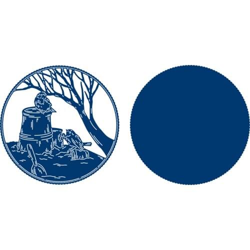 Winter Die Set Cutting Dies Scrapbook Diary Decoration Stencil Embossing Template DIY Greeting Card Handmade