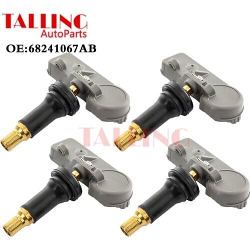 4pcs/lot 68241067AB Tire Pressure Monitoring System Sensor For DODGE RAM 1500 2500 TPMS CHRYSLER 300 TOWN COUNTRY JOURNEY