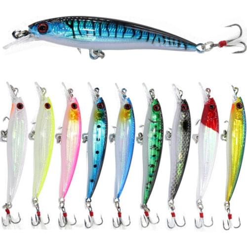 1 PCS 7.8cm 7g Minnow Fishing Lures Wobbler Hard Baits Crankbaits ABS Artificial Lure for Bass Pike Fishing Tackle