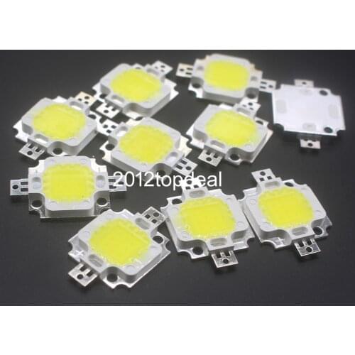 10pcs/lot 10W 30mil LED Chip Bulb 10w led 900lm warm white Lamp Light White High Power Chip for flood lamp