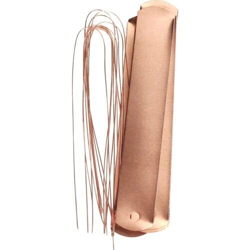 20pcs Copper Plant Tags Garden Labels Reusable Flower Plant Tree Labels with 20pcs Copper Tie for Balcony Gardening Planters