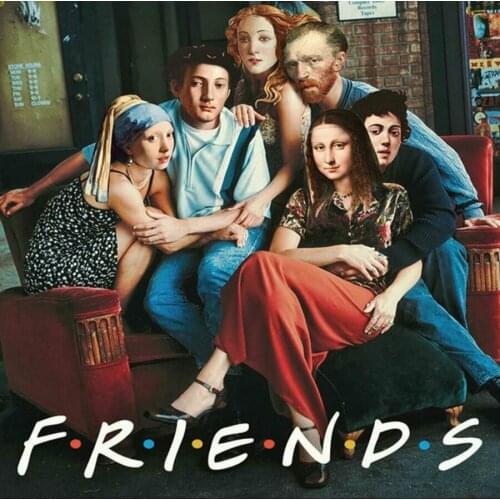 5D Diy Diamond Painting Johannes Vermeer Girl With Pearl and Friends Diamond Embroidery Funny Art Abstract Mona Lisa Art Picture