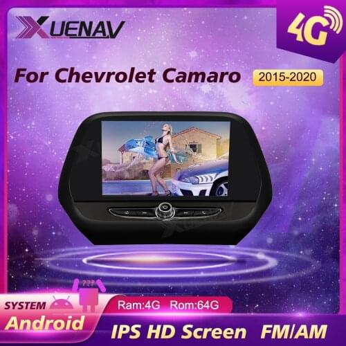 Car radio For Chevrolet Camaro 2015 2016 2017 2018 2019 2020 Android Video Player Navigation GPS Auto Stereo Unit Player 2 din
