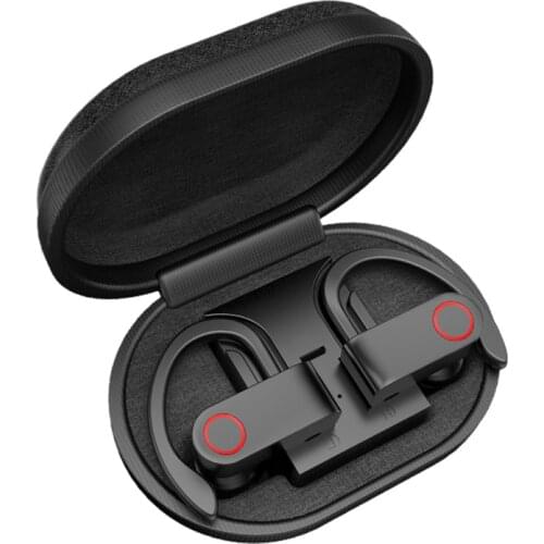 Heaton A9 Wireless Bluetooth Earphone TWS with Charging Box Bluetooth Headphone V5.0 True Stereo Sweatproof Earbuds with Mic