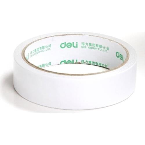 Deli 30403 double faced adhesive two sides glue handmade tape 2.4cm 10y supplies Wholesale and Retail