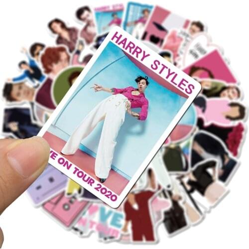 20/30/50pcs/pack Harry Edward Styles British Singer Graffiti Stickers For Car Helmet DIY Gift Box Bicycle Guitar Notebook Skate