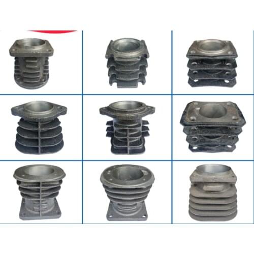 Piston type industrial high pressure air compressor pump head cylinder head air compressor head air pump cylinder accessories