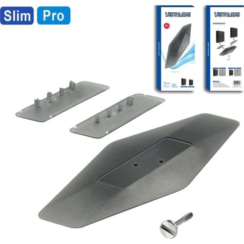 PS4 Pro Slim Vertical Console Stand Mount Holder For Playstation 4 Pro Slim Space Saving Light Weight Cradle Bracket Base
